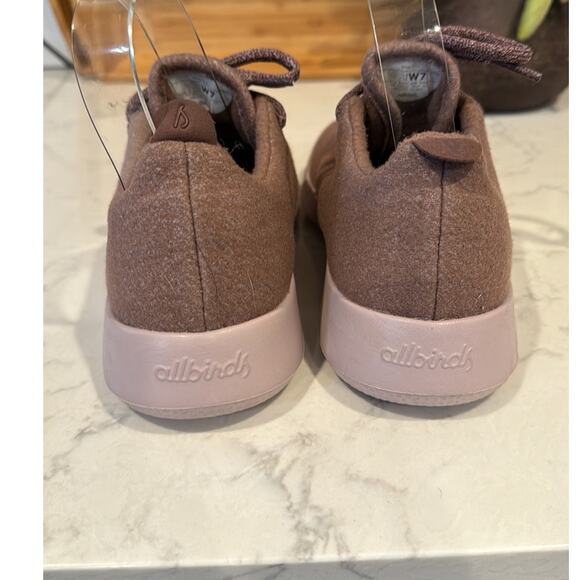 Allbirds Wool Runners Women's Running Shoes merino Wool Rose Pink l size 7 - Picture 6 of 11